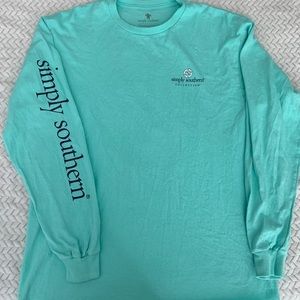 WOMENS SIMPLY SOUTHERN LONG SLEEVE SHIRT